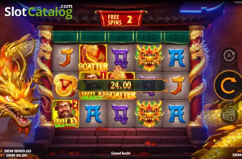 Скрин3. Caishen Gold: Infinity Dragon слот