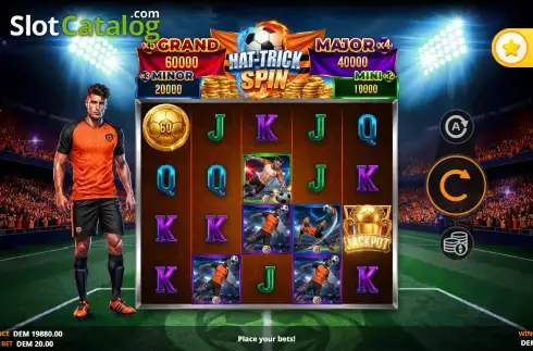 Скрин2. Hat-Trick Spin слот