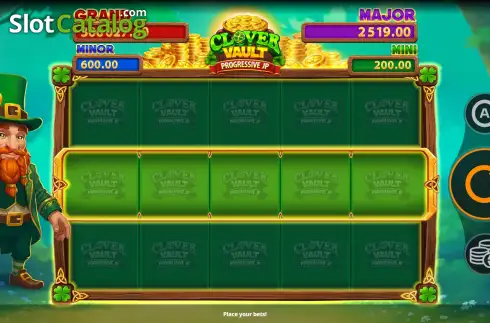 Скрин2. Clover Vault: Progressive JP слот