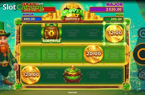 Скрин3. Clover Vault: Progressive JP слот