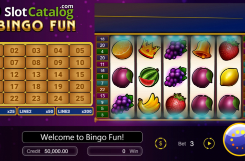 Скрин2. Bingo Fun слот