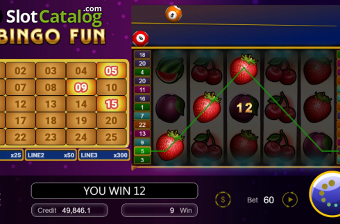 Скрин5. Bingo Fun слот