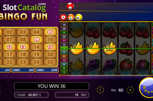 Скрин6. Bingo Fun слот