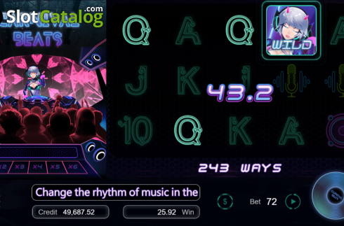 Скрин4. Carnival Beats слот