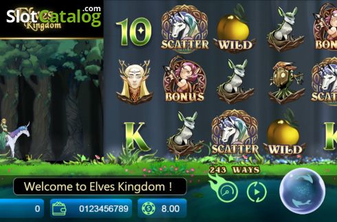 Скрин2. Elves Kingdom (Manna Play) слот