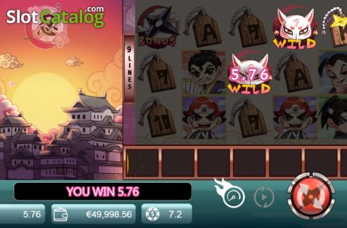 Скрин3. Ninja Master (Manna Play) слот