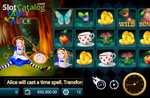 Скрин2. Fancy Alice слот