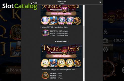 Скрин6. Pirate's Gold (Manna Play) слот