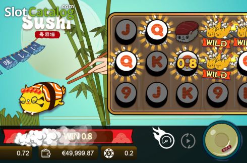 Скрин4. Cat Sushi слот