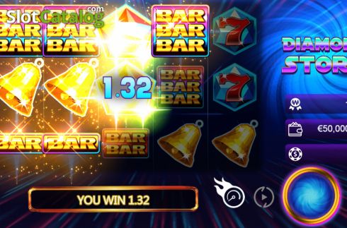 Скрин3. Diamond Storm слот