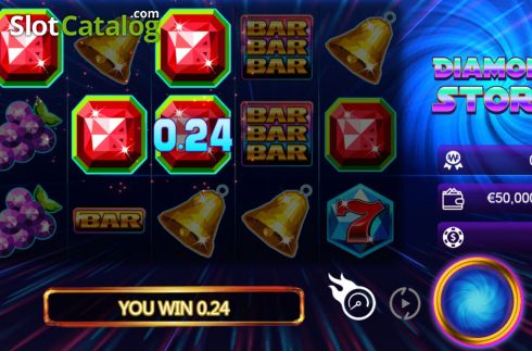 Скрин4. Diamond Storm слот