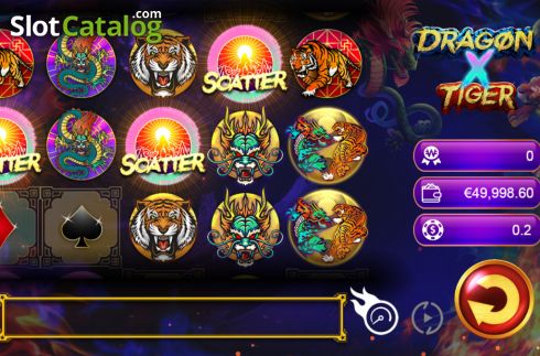 Скрин3. Dragon X Tiger слот