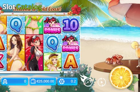 Скрин2. Bikini Queens слот
