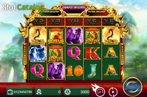 Скрин2. Fortune Dragon (Manna Play) слот