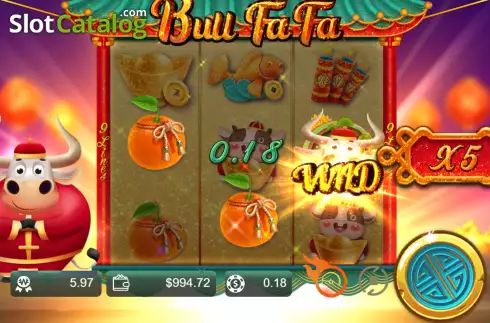 Скрин7. Bull Fa Fa слот