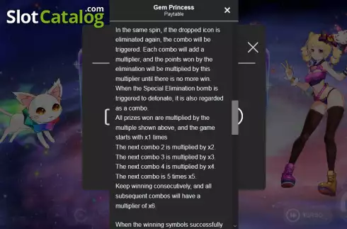 Скрин8. Gem Princess слот