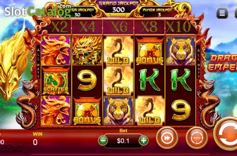 Скрин2. Dragon Emperor (Manna Play) слот