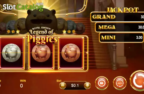 Скрин2. Legend of Piggies Royal Edition слот