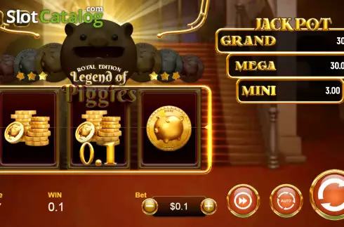 Скрин3. Legend of Piggies Royal Edition слот