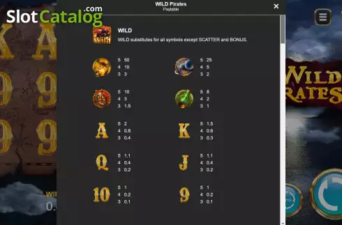 Скрин9. Wild Pirates слот