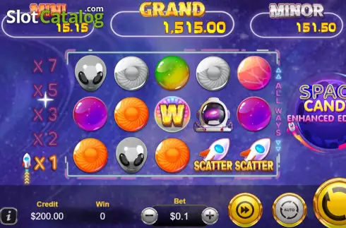 Скрин2. Space Candy Enhanced Edition слот