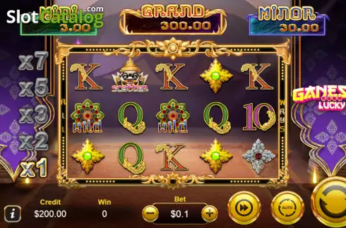 Скрин2. Ganesha Lucky слот