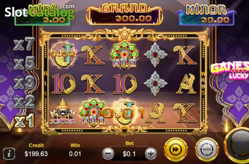 Скрин3. Ganesha Lucky слот