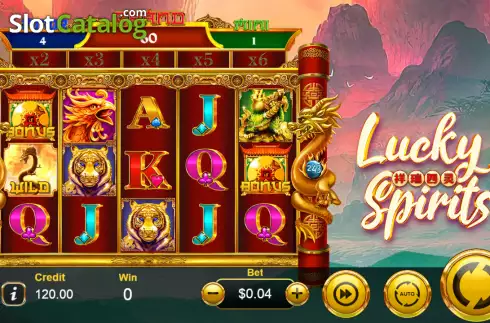 Скрин2. Lucky Spirits слот