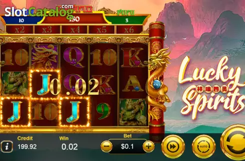 Скрин3. Lucky Spirits слот