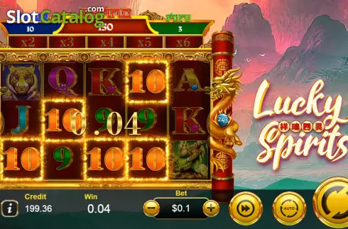 Скрин4. Lucky Spirits слот