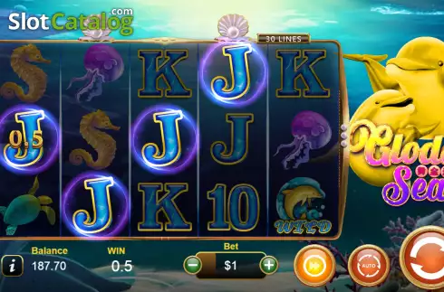 Скрин4. Golden Sea (Manna Play) слот