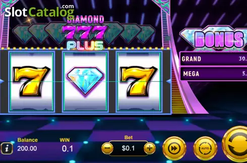 Скрин2. Diamond 777 Plus слот