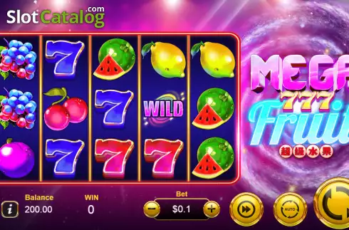 Скрин2. Mega Fruit 777 слот