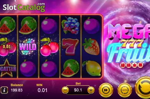 Скрин3. Mega Fruit 777 слот