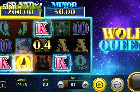 Скрин3. Wolf Queen (Manna Play) слот