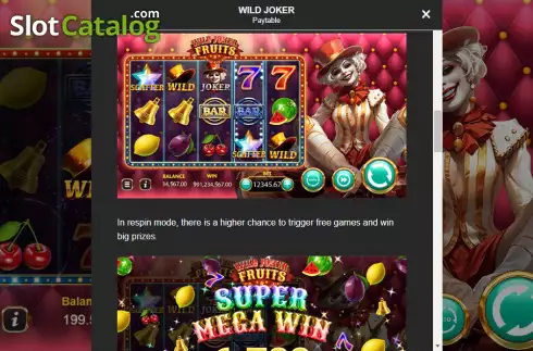 Скрин8. Wild Joker Fruits слот
