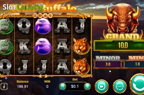 Скрин2. Wild Buffalo (Manna Play) слот