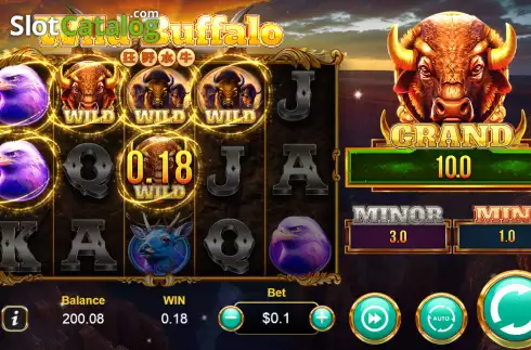 Скрин4. Wild Buffalo (Manna Play) слот