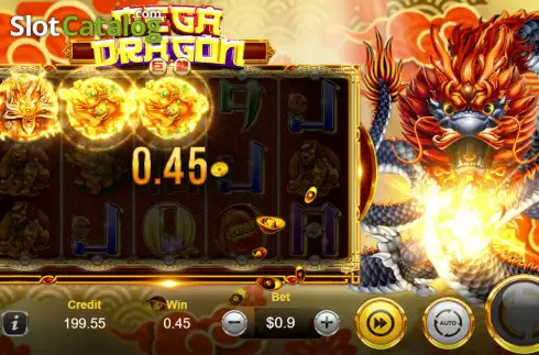 Скрин3. Mega Dragon (Manna Play) слот