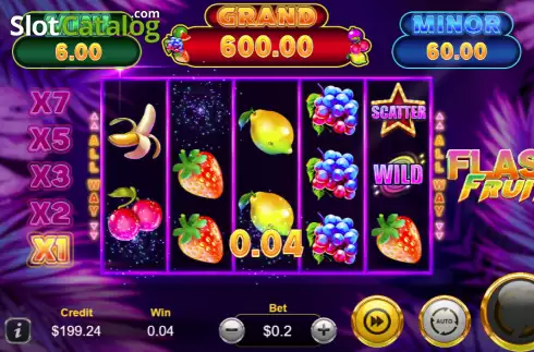 Скрин3. Flash Fruit слот