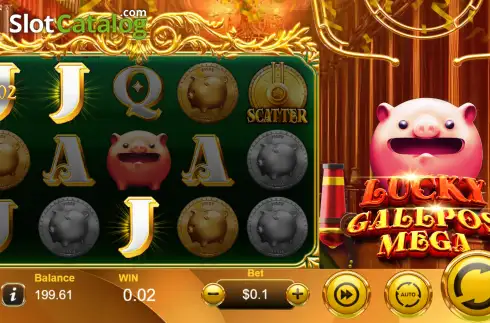 Скрин3. Lucky Gallpos Mega слот