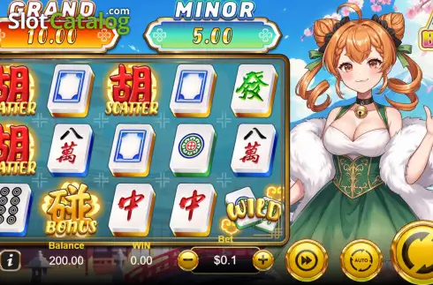 Скрин2. Lucky Calico Mahjong слот
