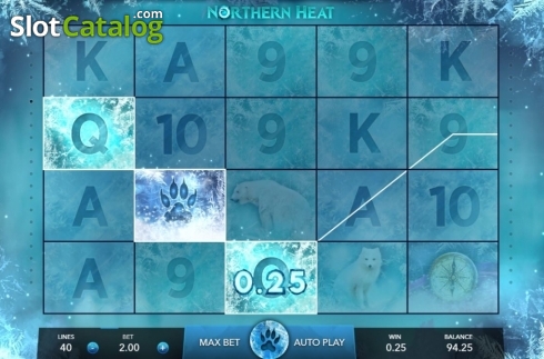 Скрин3. Northern Heat слот