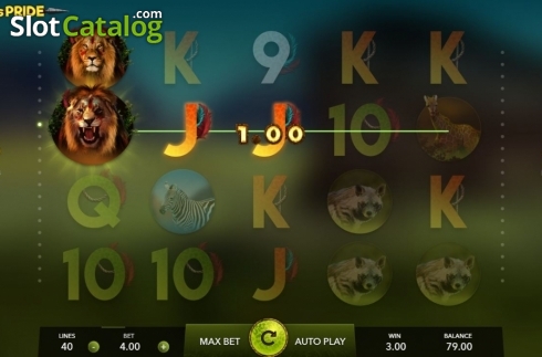 Скрин3. Lion's Pride (Mascot Gaming) слот