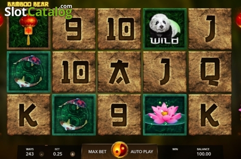 Скрин2. Bamboo Bear слот