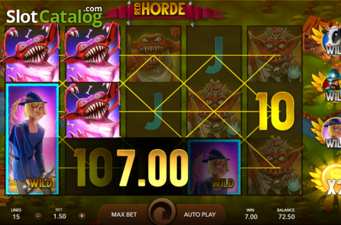 Скрин4. Red Horde слот