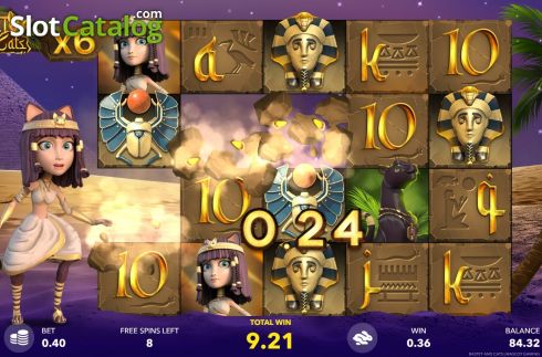 Скрин6. Bastet and Cats слот