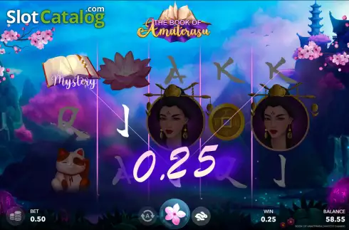 Скрин3. The Book of Amaterasu слот