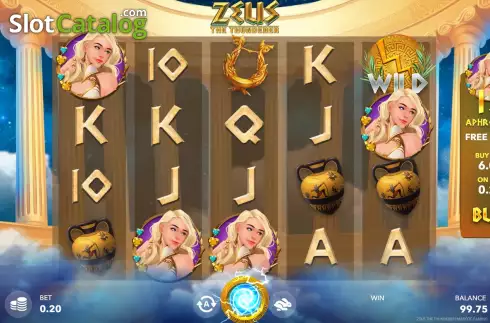 Скрин4. Zeus The Thunderer (Mascot Gaming) слот