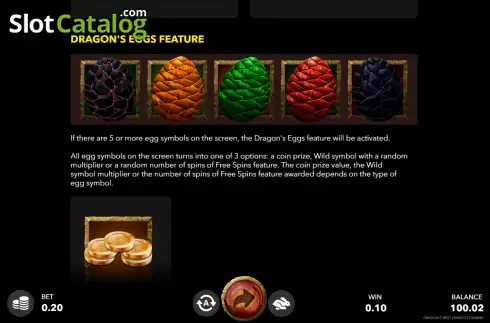 Скрин7. Dragons Nest слот
